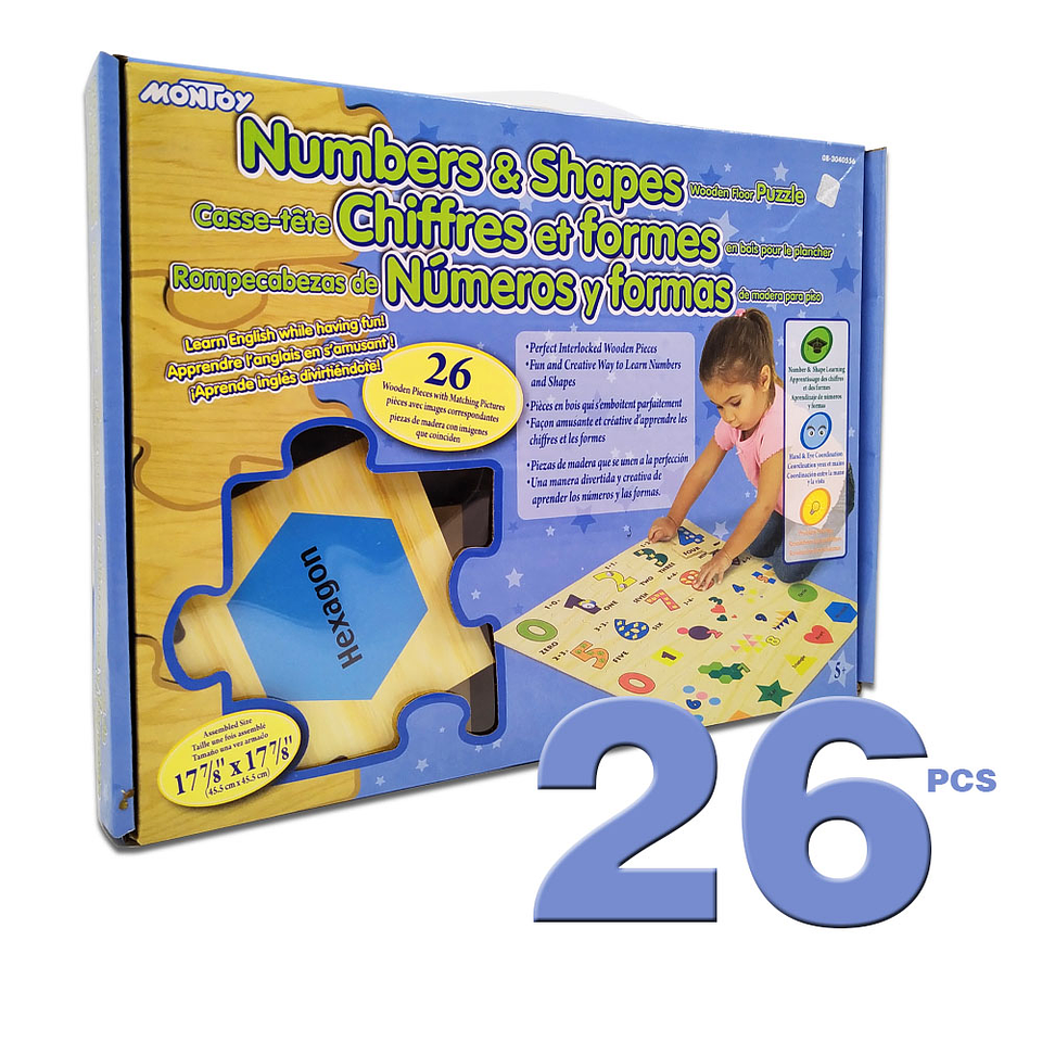 ROMPECABEZAS NUMEROS Y FORMAS JUGUETES DIDACTICOS JUGUETERIA INFANTIL 4