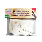 LETRAS MADERA DECORACION DIDACTICO PAPELERIA 3