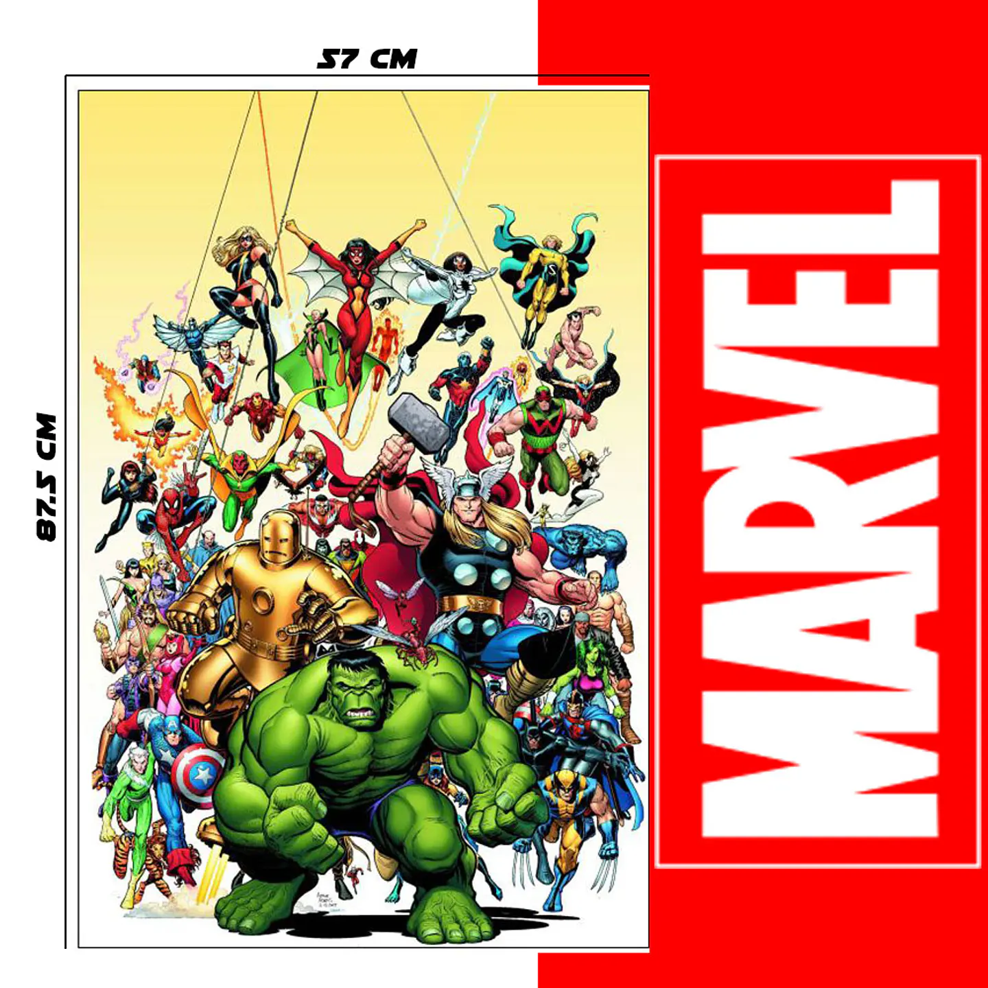 VENGADORES POSTERS HOGAR DECORACION AFICHE AVENGERS JUGUETES 3