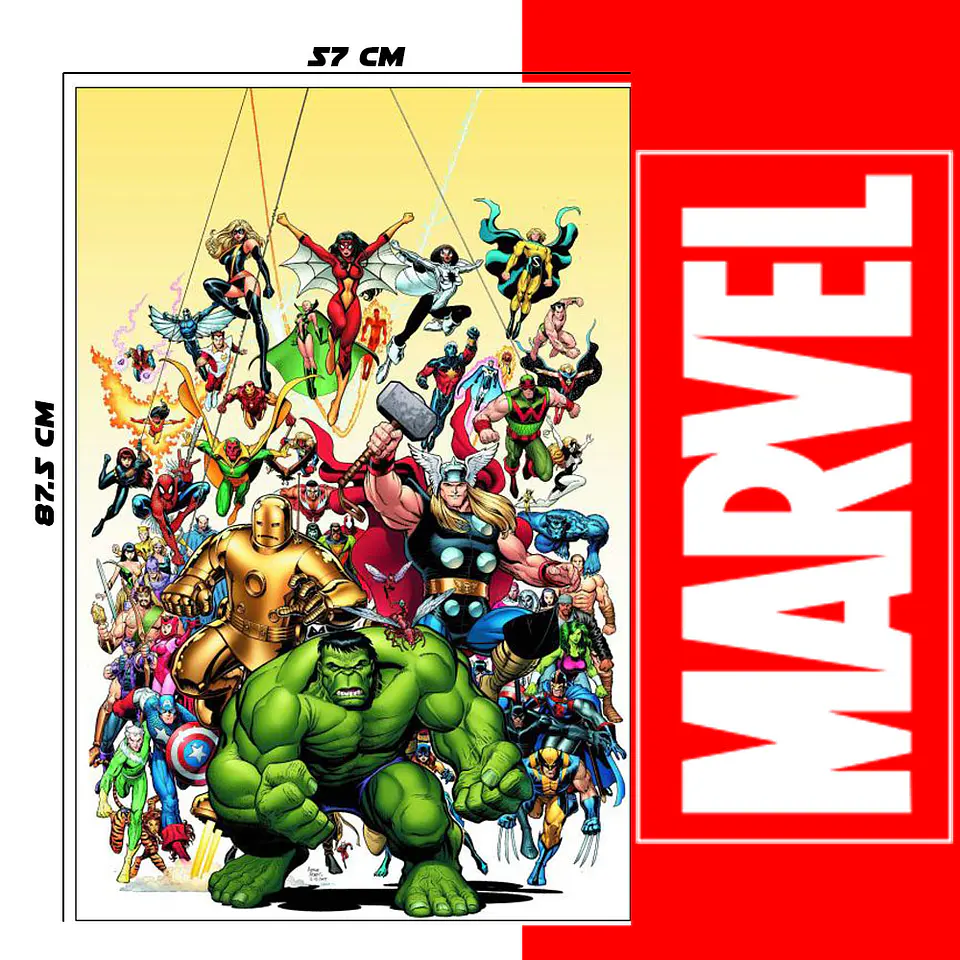 VENGADORES POSTERS HOGAR DECORACION AFICHE AVENGERS JUGUETES 3