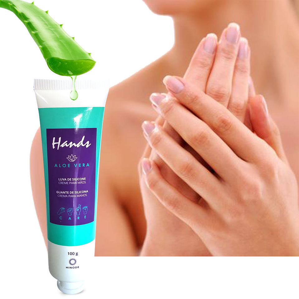Hands Guante De Silicona Hinode HND Crema Hidratante Manos  1