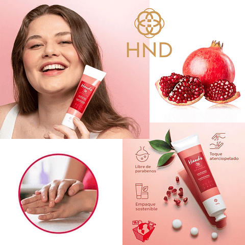 Hands Guante De Silicona Granada Hinode HND Crema Manos 