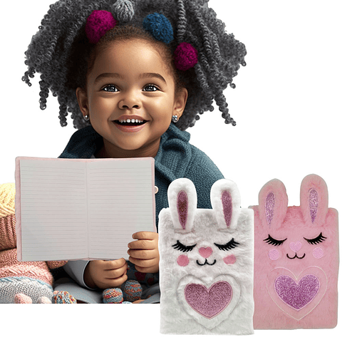 Diarios Niñas Agenda Conejito Peluche Juguetes Infantil Jugueteria