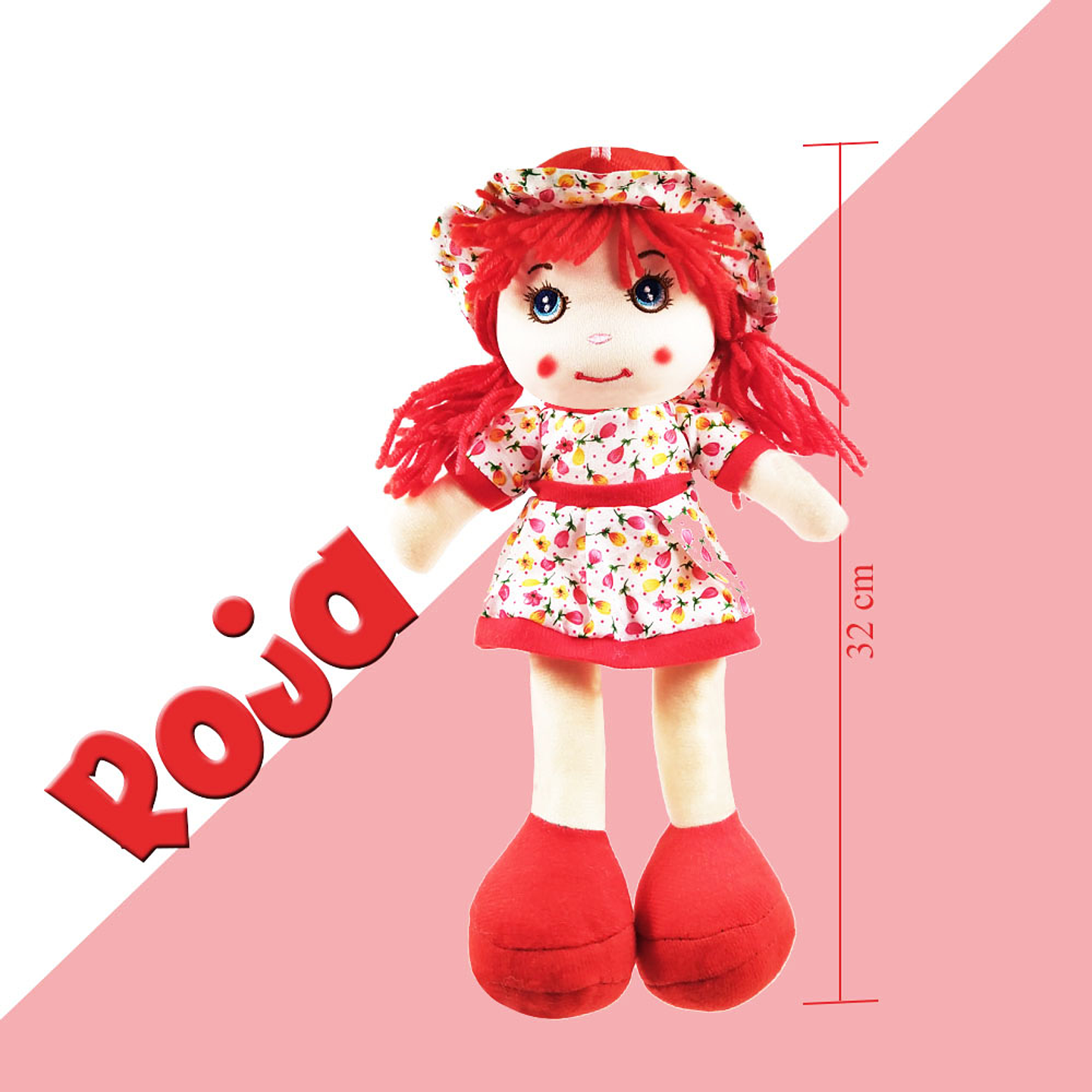 MUÑECAS DE TRAPO JUGUETES NIÑAS PELUCHE JUGUETERIA 3