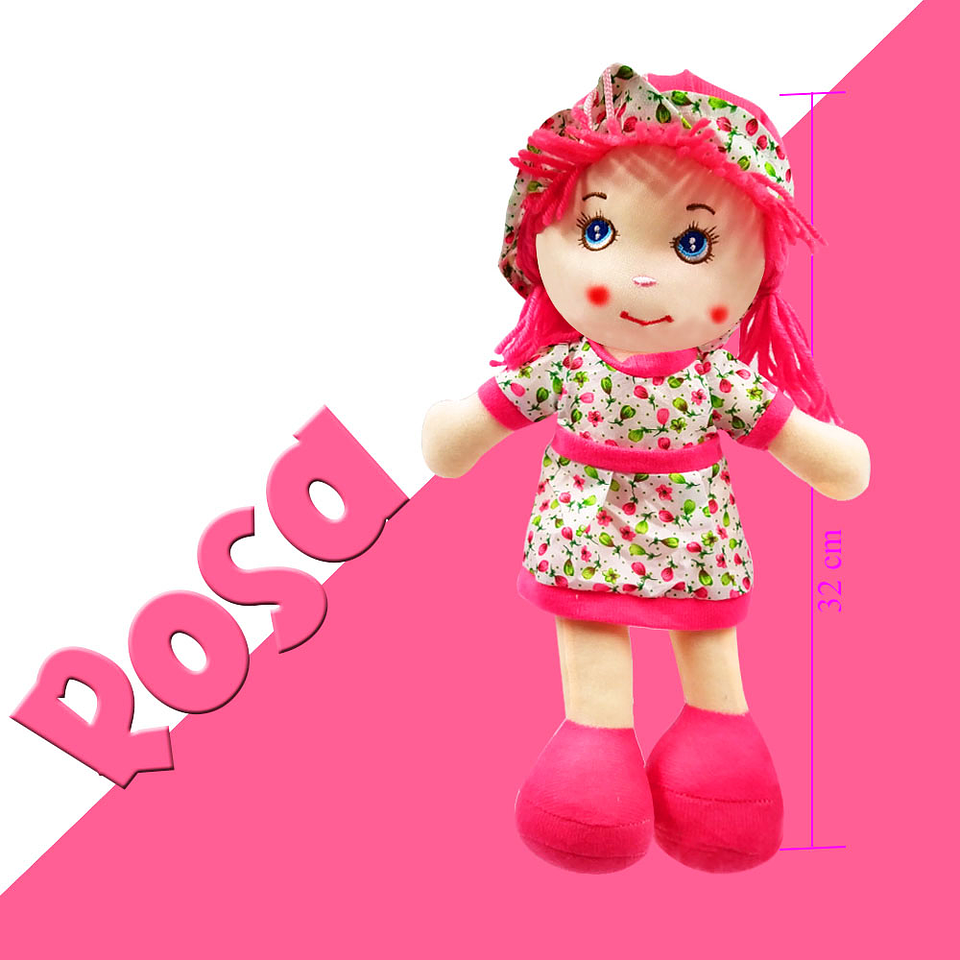 MUÑECAS DE TRAPO JUGUETES NIÑAS PELUCHE JUGUETERIA 4