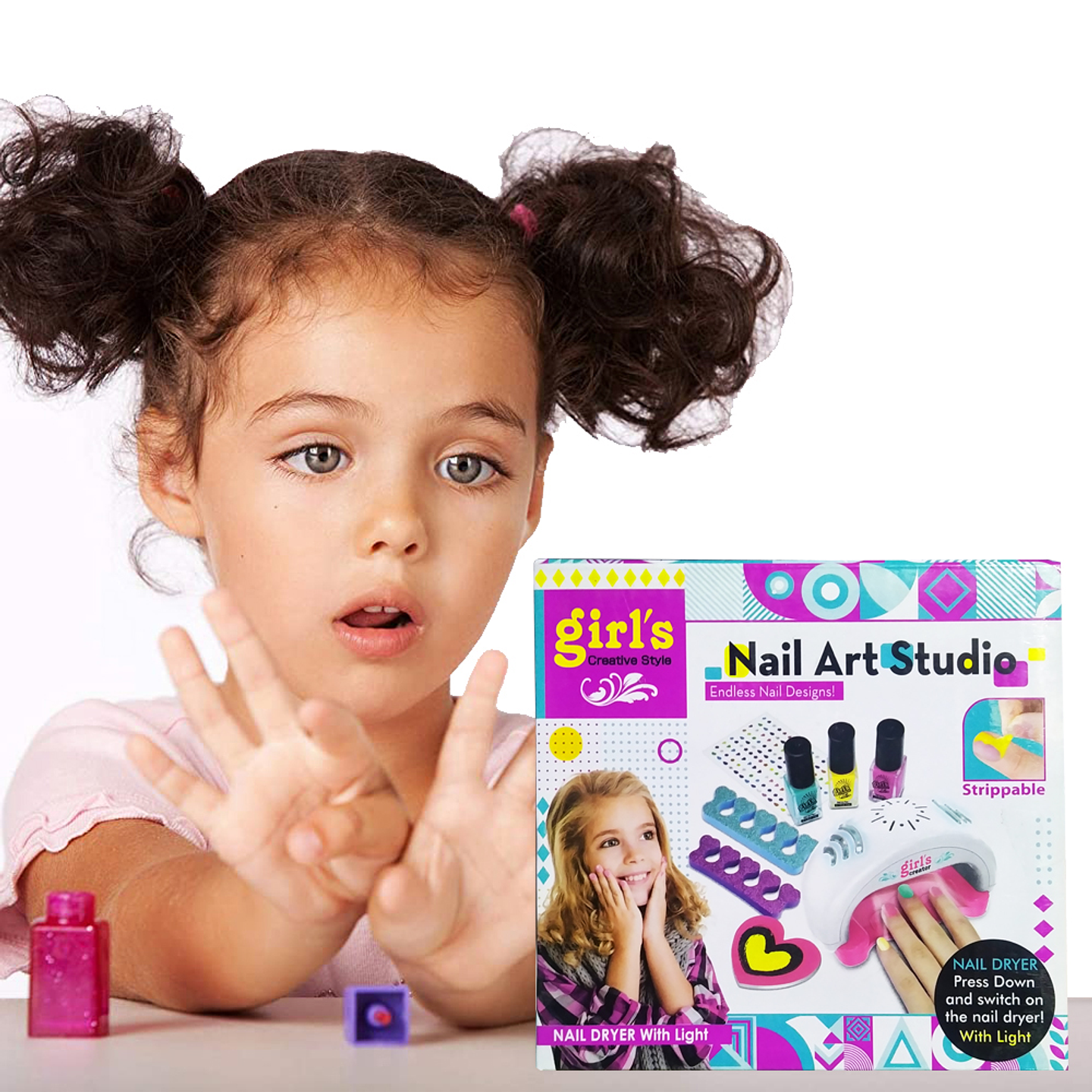 Manicure Uñas Juguetes Niñas Didáctico Juguetería Infantil 1