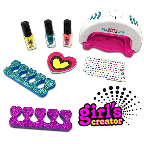 Manicure Uñas Juguetes Niñas Didáctico Juguetería Infantil