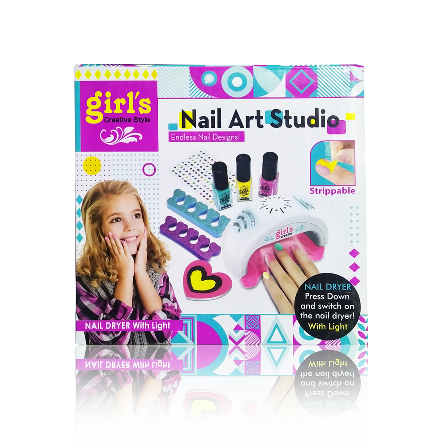 Manicure Uñas Juguetes Niñas Didáctico Juguetería Infantil 4