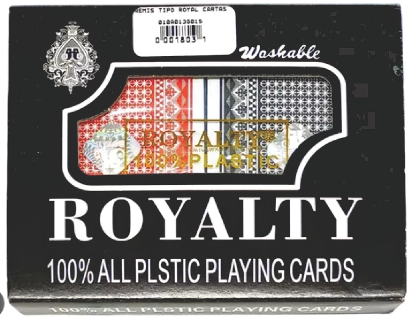 CARTAS ROYALTY JUGUETES MESA NAIPE BARAJAS JUGUETERÍA 2