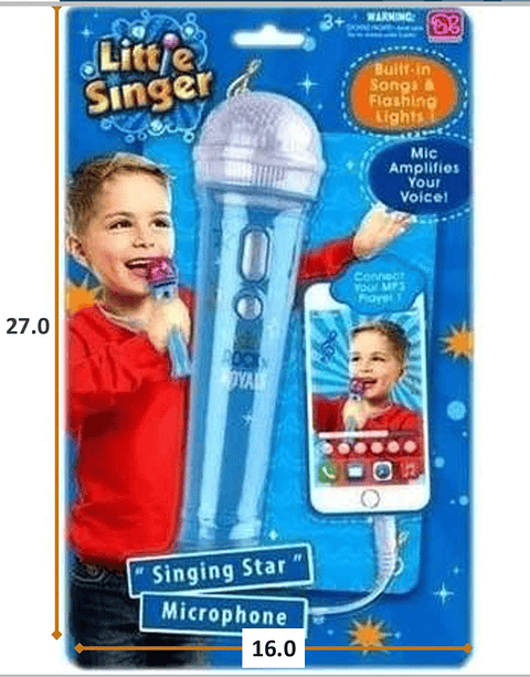 Micrófono Inalámbrico Juguetes Niños Musical Jugueteria