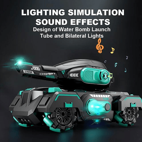 Tanke a Control Remoto: Tank Fight Water Bomb Tank 