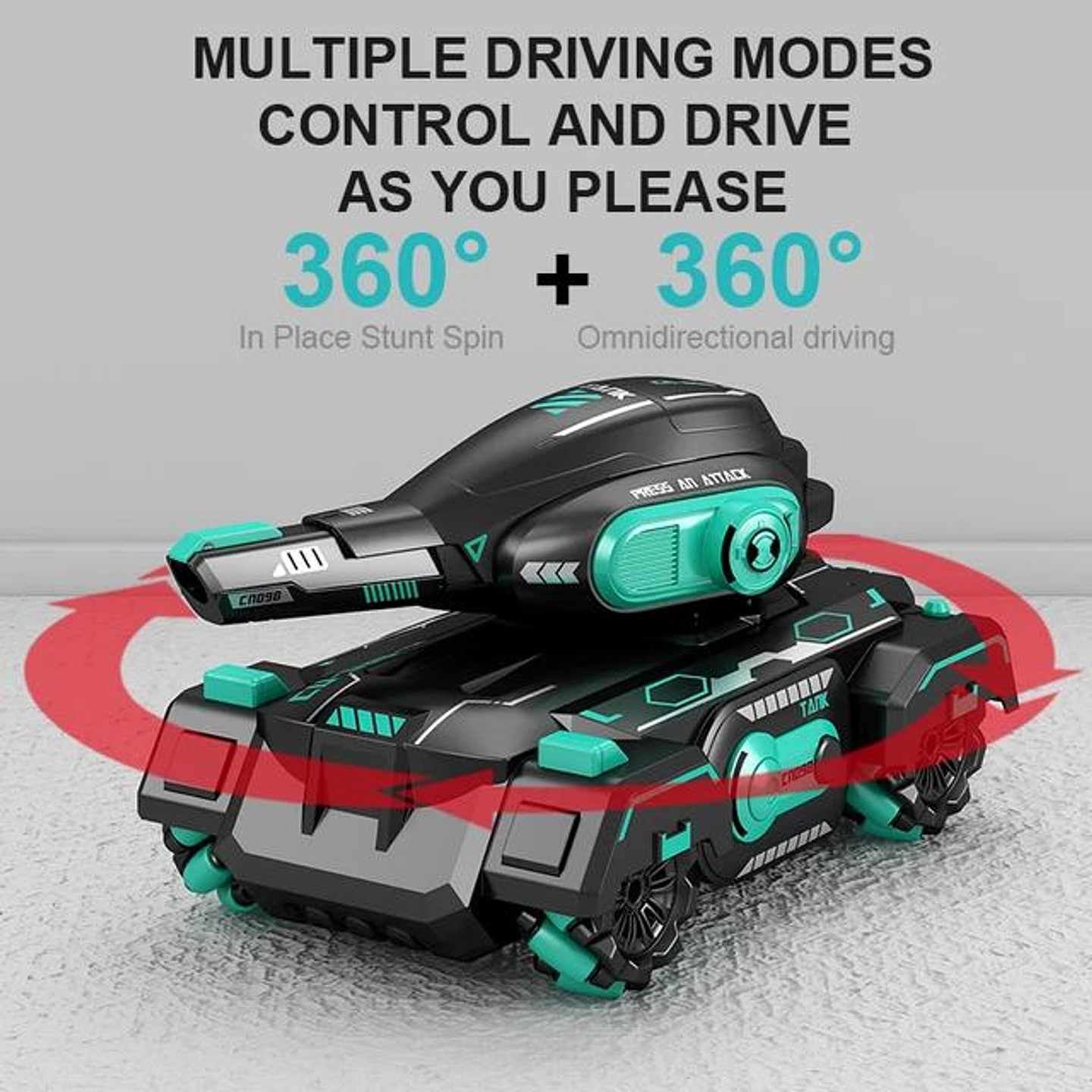 Tanke a Control Remoto: Tank Fight Water Bomb Tank  4