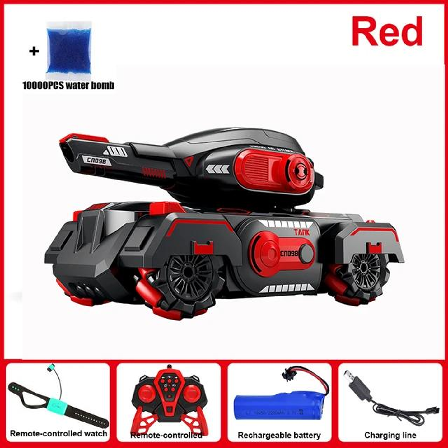 Tanke a Control Remoto: Tank Fight Water Bomb Tank  7