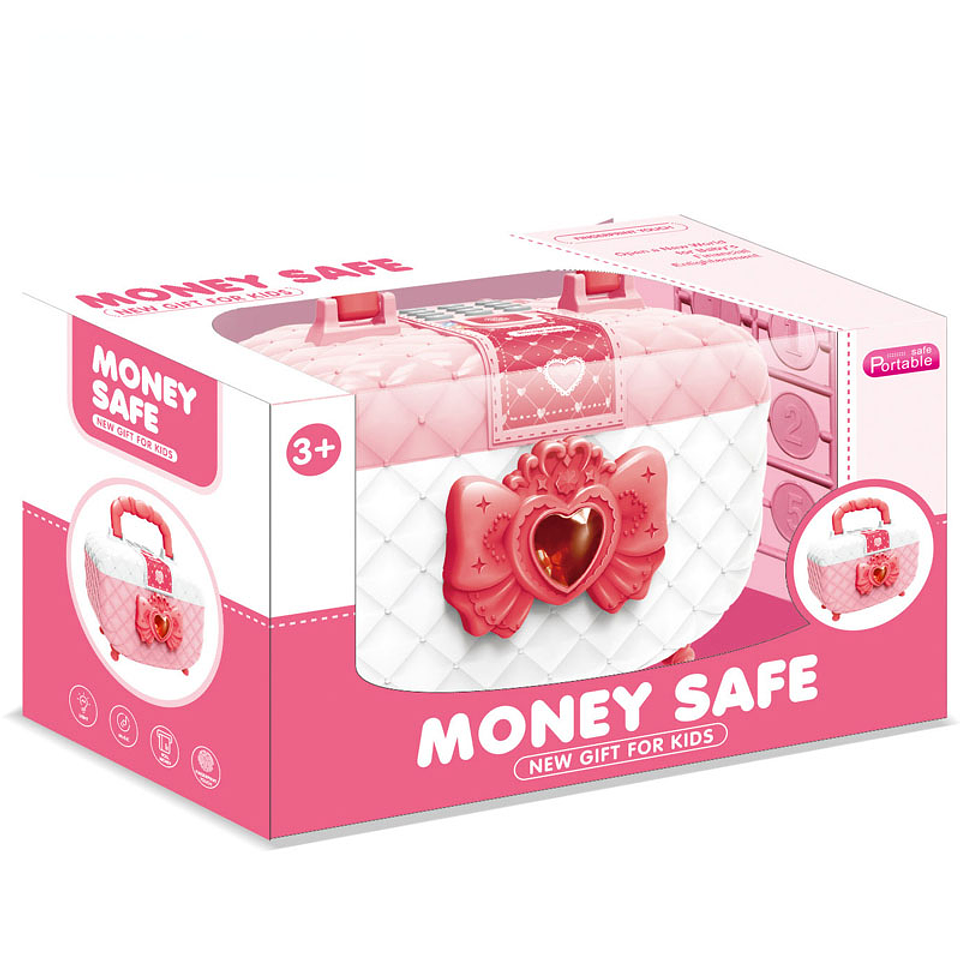 Alcancia Cofre con huella y clave 5