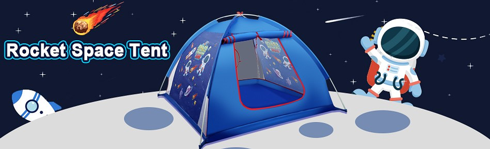 Carpa Camping Infantil Astronauta Juguetería Infantil 3