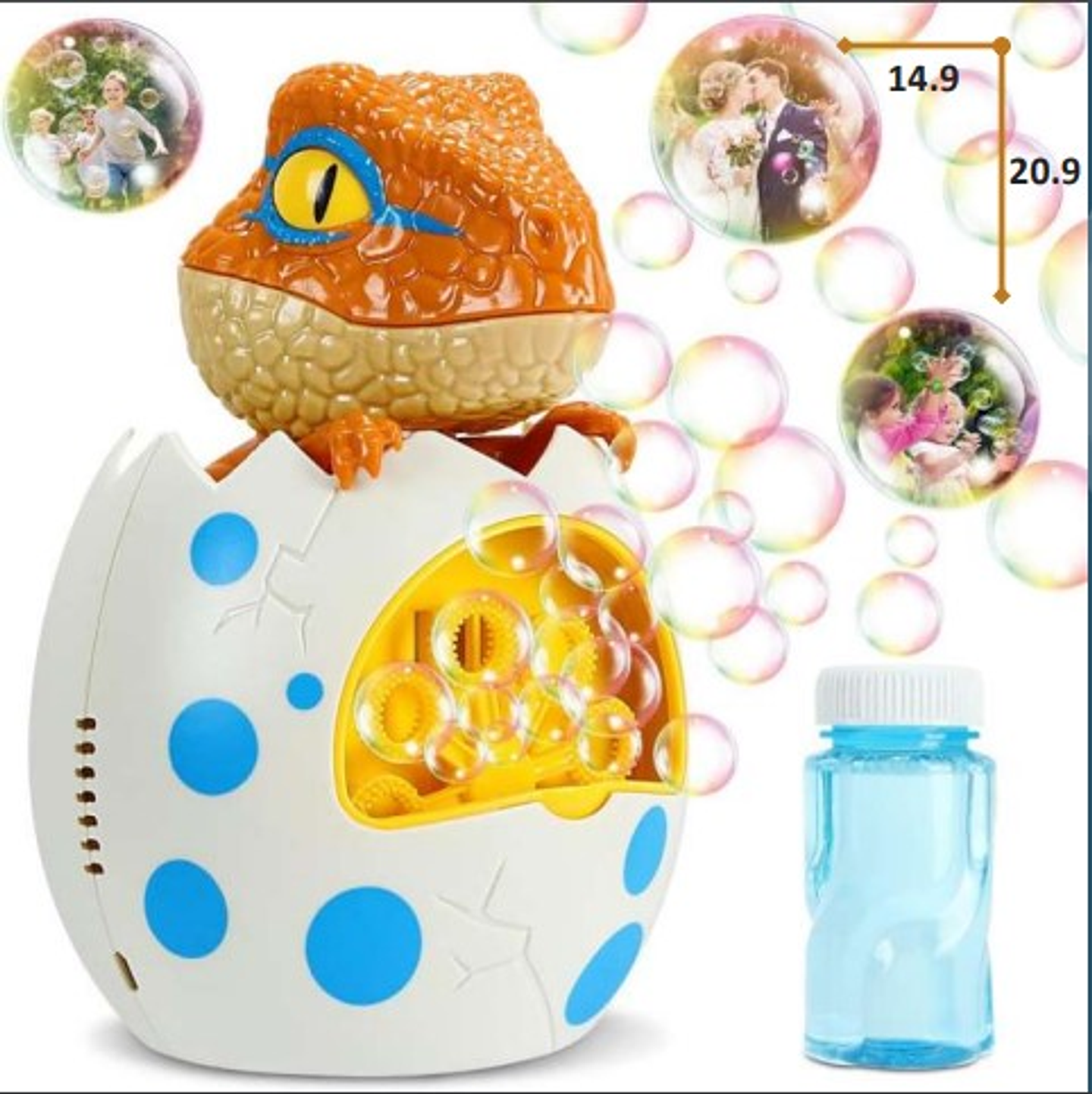 Dinosaurio Burbujas 1