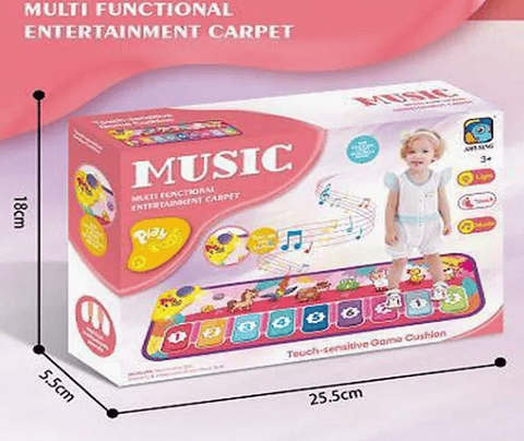 Tapete Animalitos Musical Juguetes Niños Didáctico