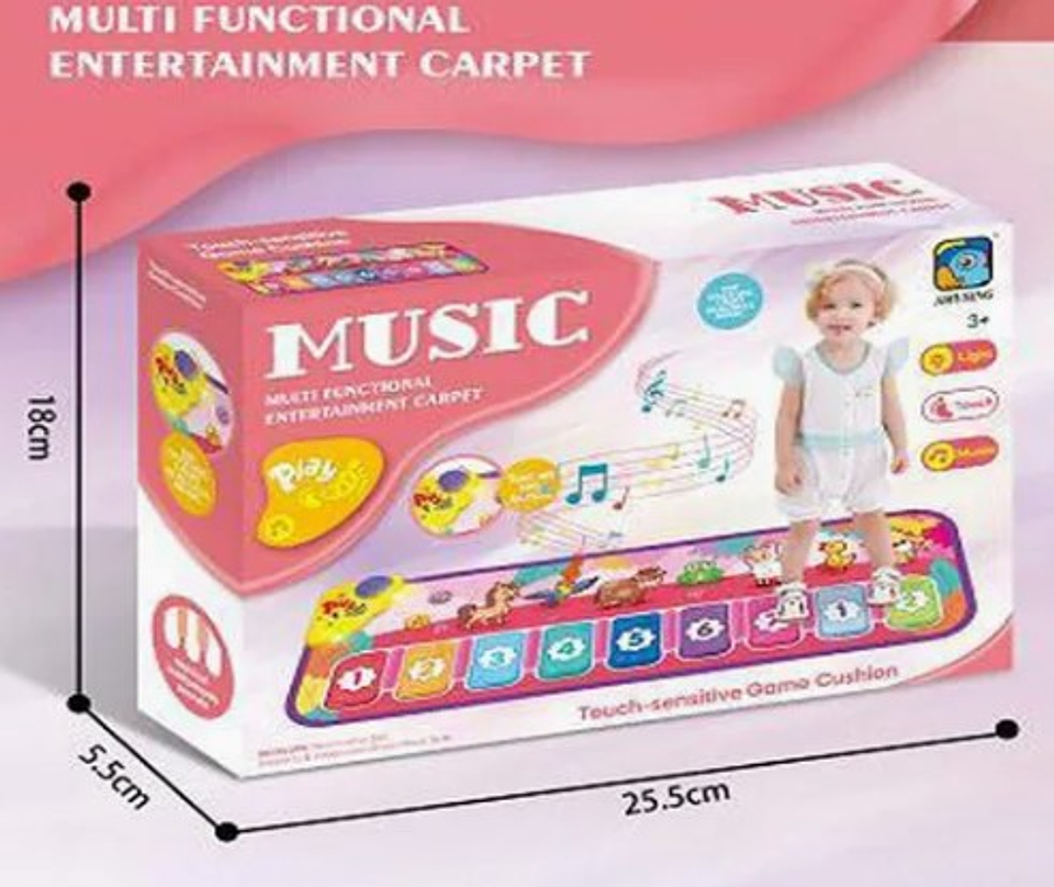 Tapete Animalitos Musical Juguetes Niños Didáctico 2