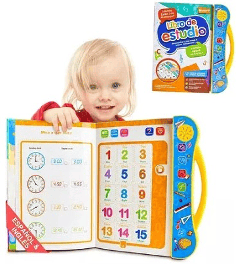 Libro de Estudio Musical Interactivo Didáctico Juguetes