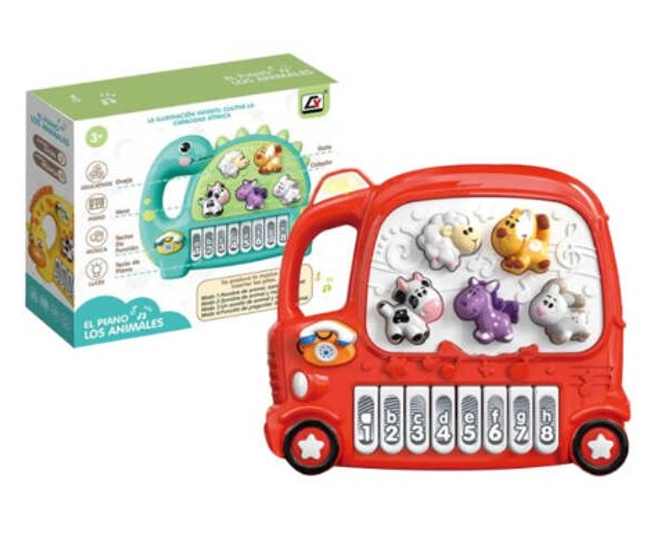 Piano Didáctico Ambulancia con Animales 1