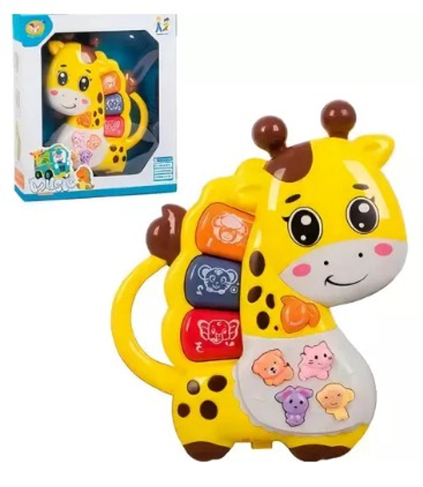 Piano Musical Jirafa Juguetería Didáctica Juguetes Bebes 1