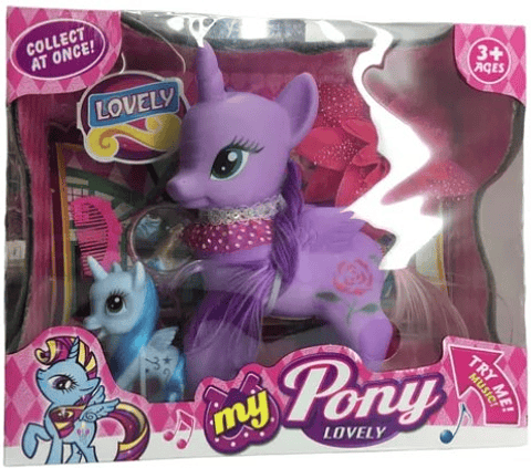 Pony Luz y Sonido Juguetería Lovely Juguetes Didácticos