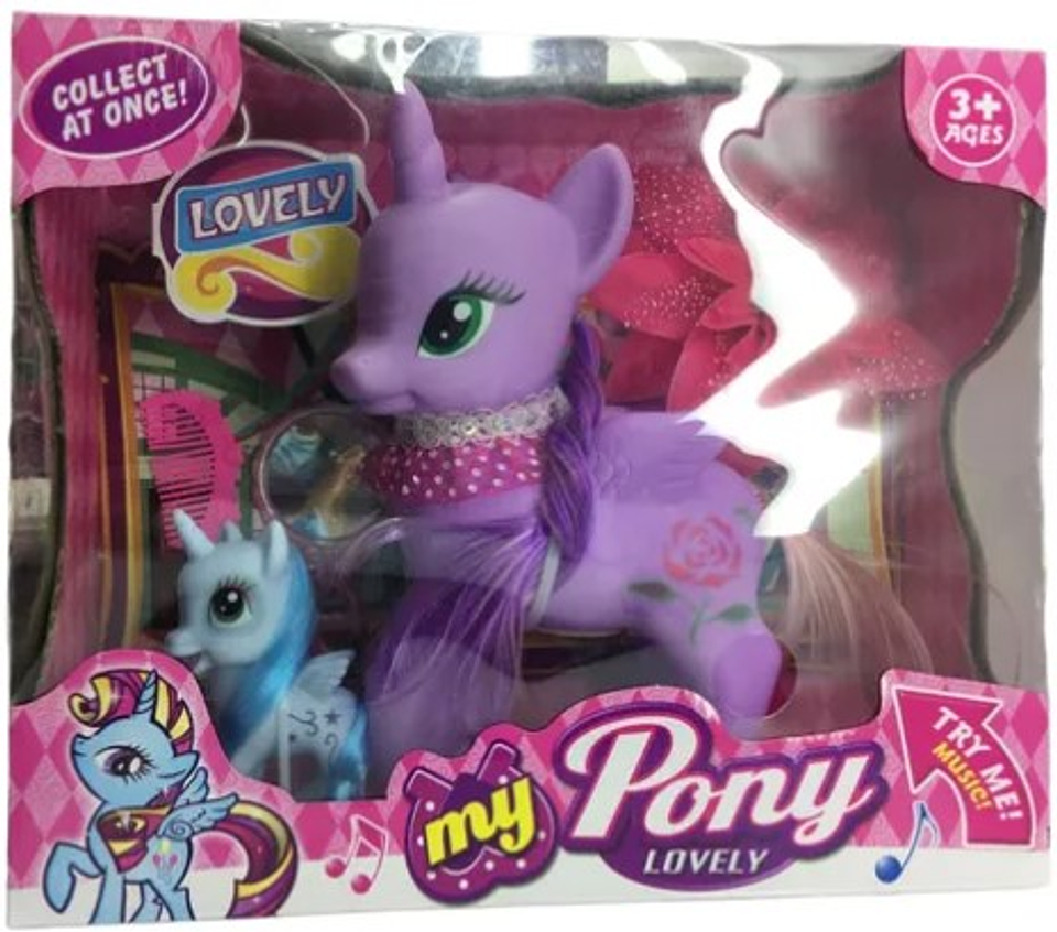 Pony Luz y Sonido Juguetería Lovely Juguetes Didácticos 2
