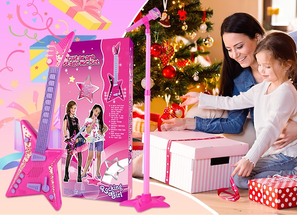 Guitarra Musical Niña Rock´n 1