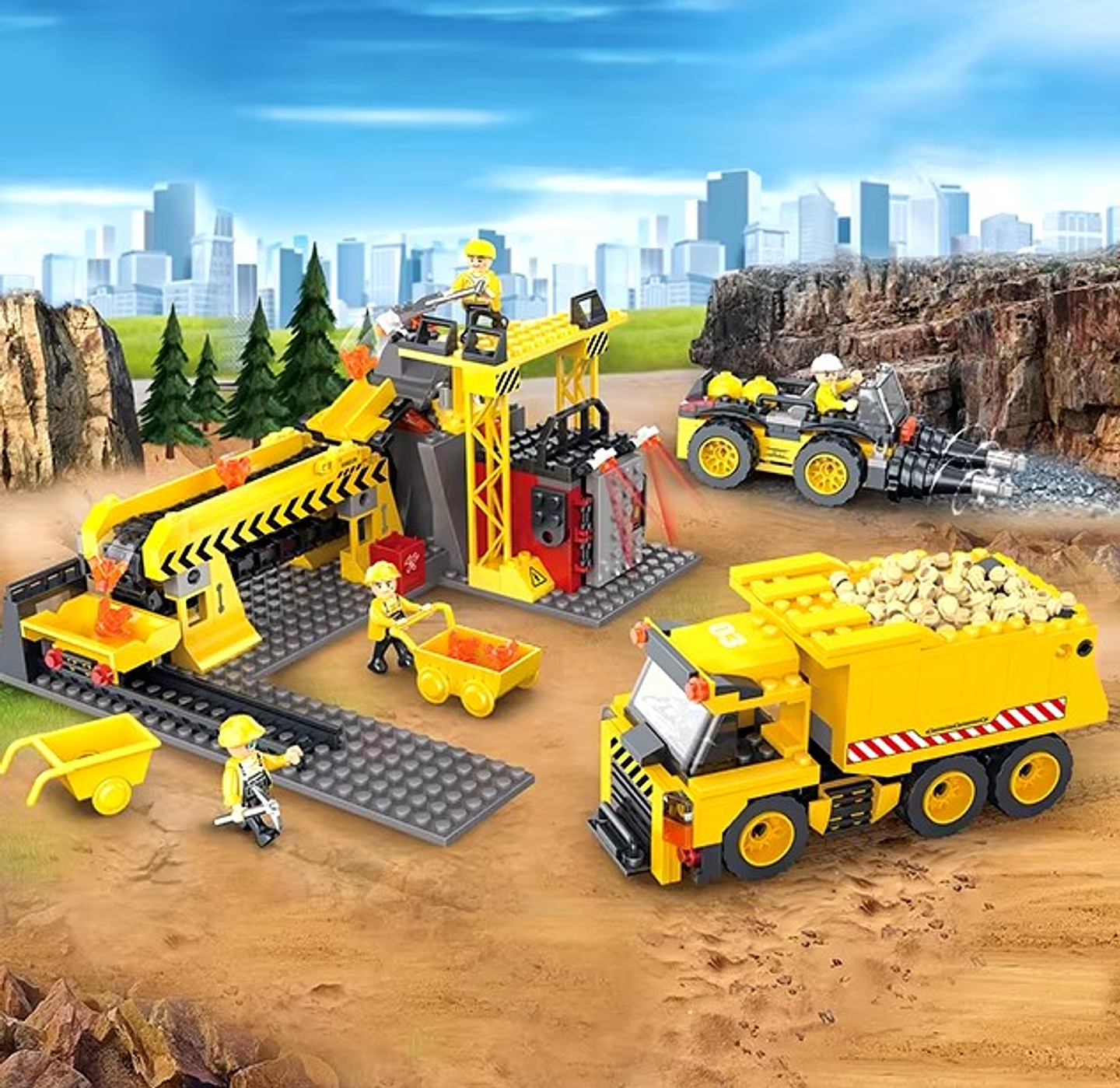 Armable Bloques de Construcción 604 pcs 3