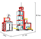 Armable de Bloques Bombero 616 pcs - Miniatura 3