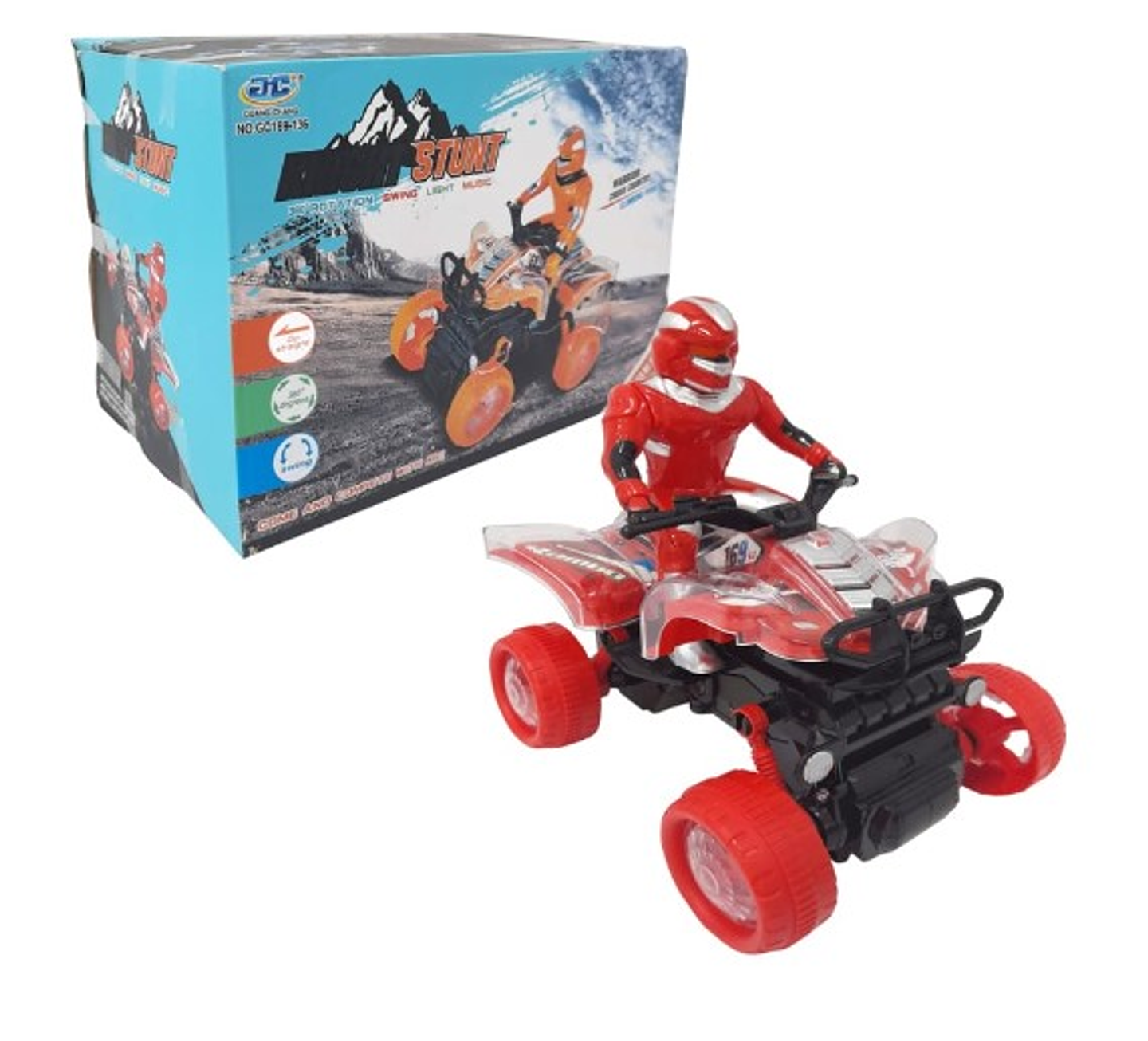 Cuatrimoto a Baterías Luces y Sonidos Moto 1