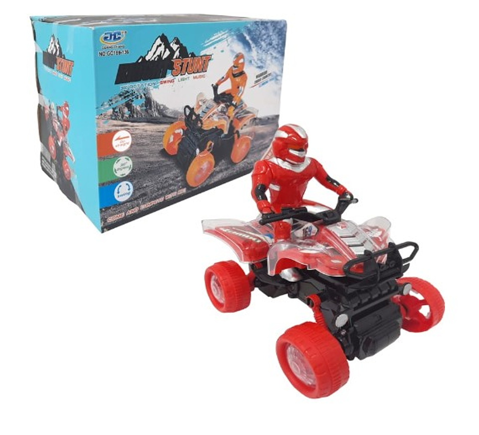 Cuatrimoto a Baterías Luces y Sonidos Moto 1