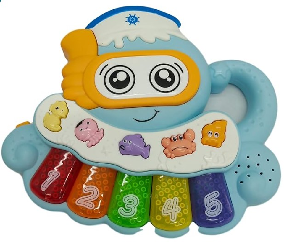 Piano Musical Pulpo 2