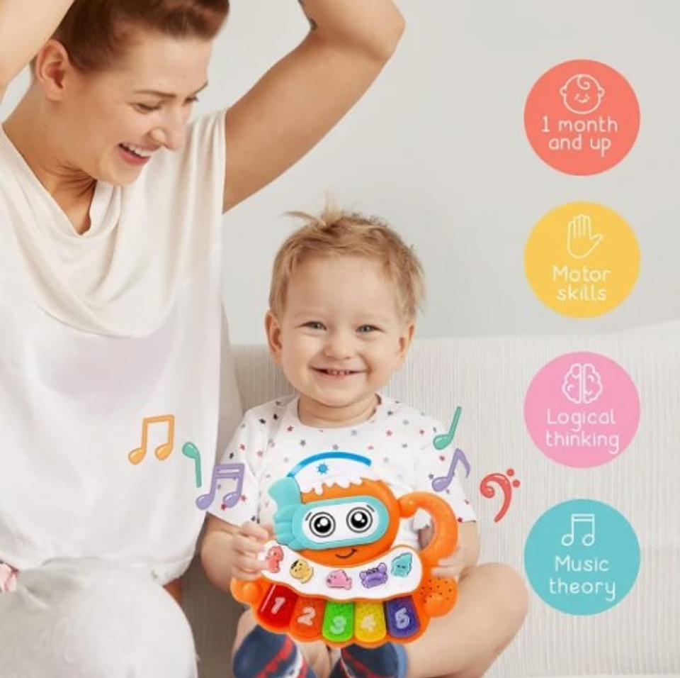 Piano Musical Pulpo 4