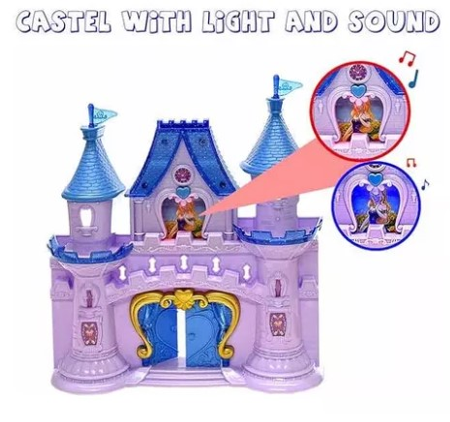 Castillo de Muñecas Luces y Sonidos 2