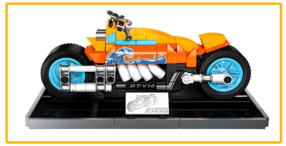 Armable de Bloques Moto wk v10 2