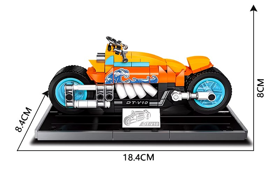 Armable de Bloques Moto wk v10 3