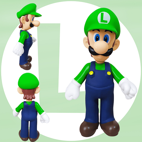 Figura Luigi Super Mario 