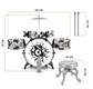 Bateria Musical Rock Party - Miniatura 3