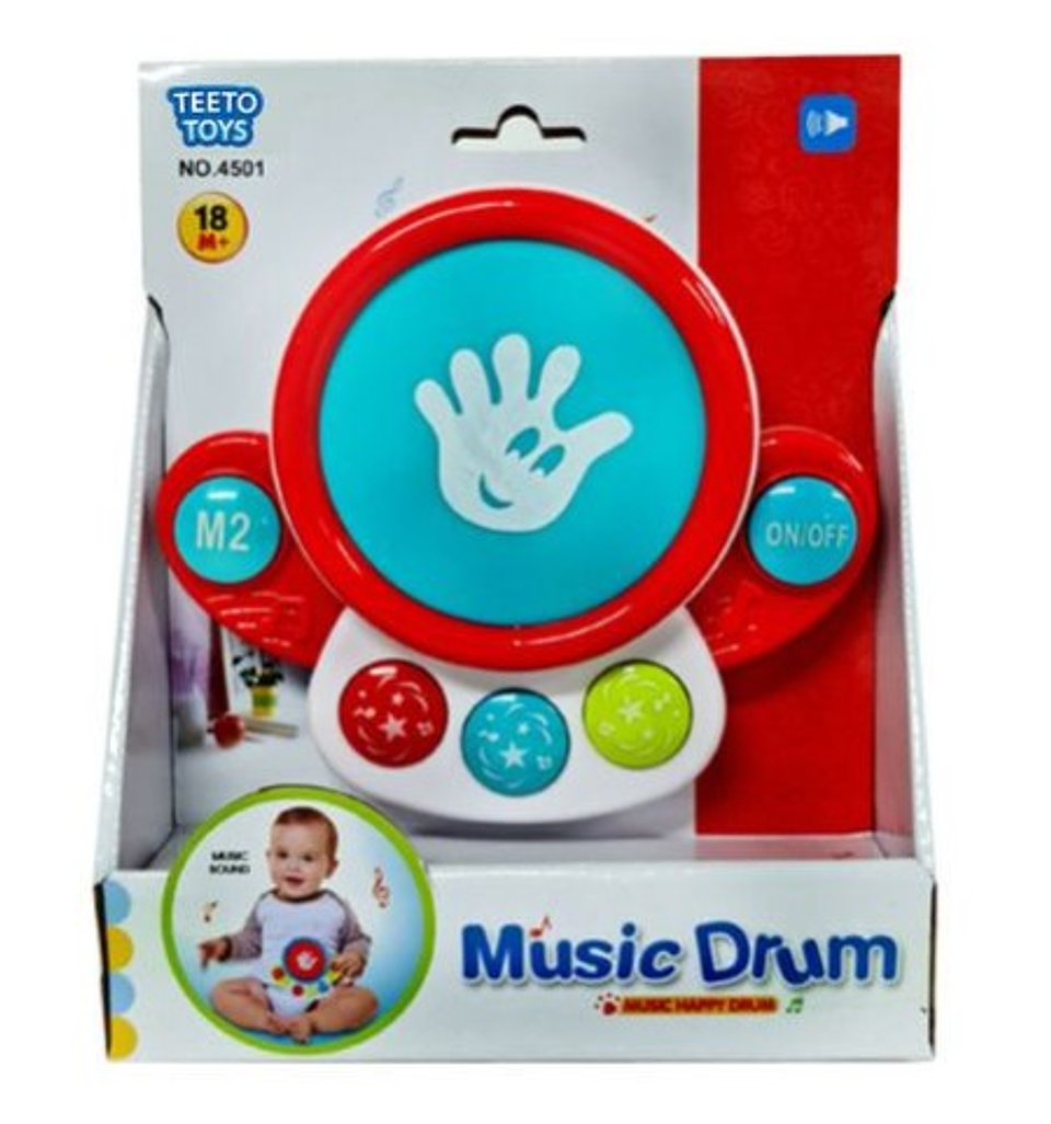 Tambor Percusión Bebes Juguetes Didácticos Juguetería Bebes 1