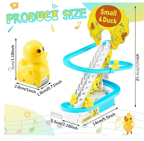 Patos Escaleras Luces y Sonidos Electrónica