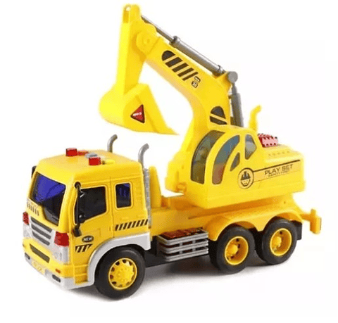 Carro Grúa Camión De Construcción