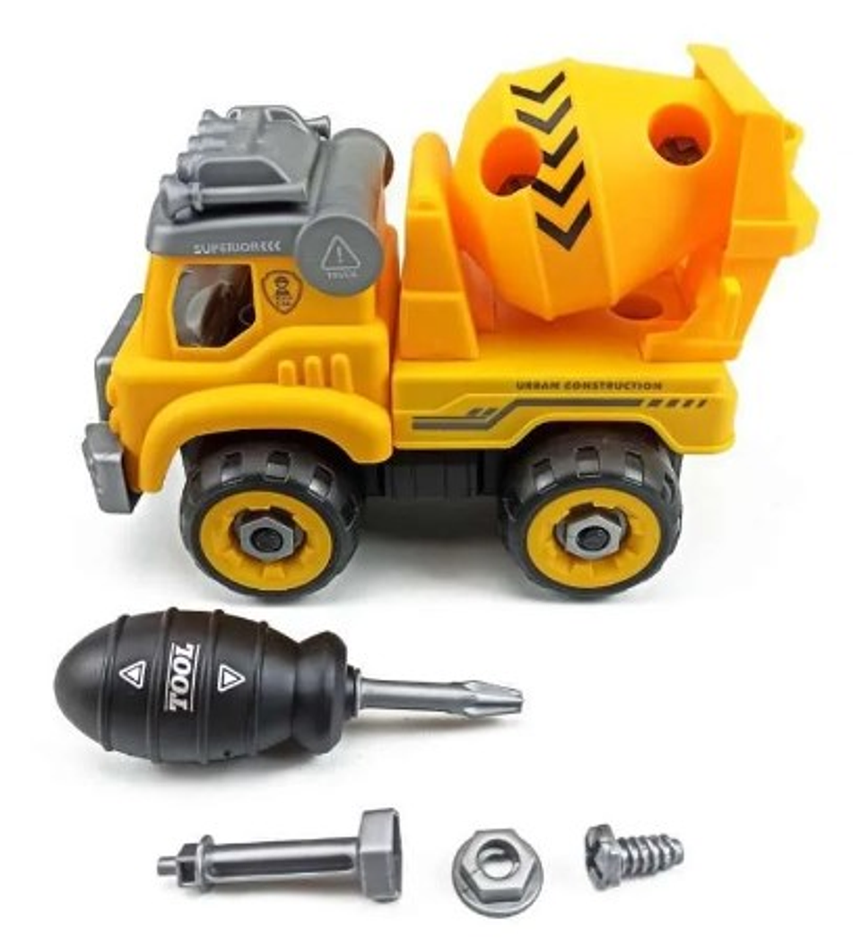 Carro Camión Mezclador Armable 1