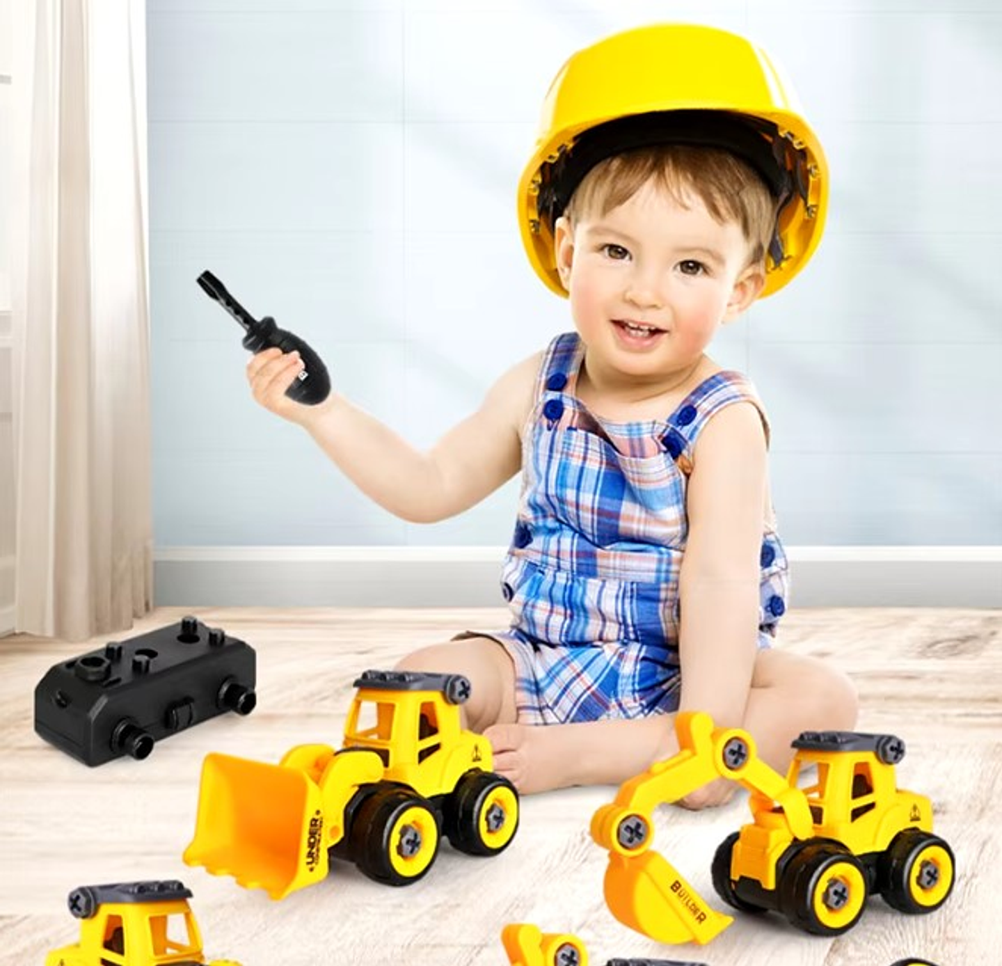 Carro Camión Mezclador Armable 3