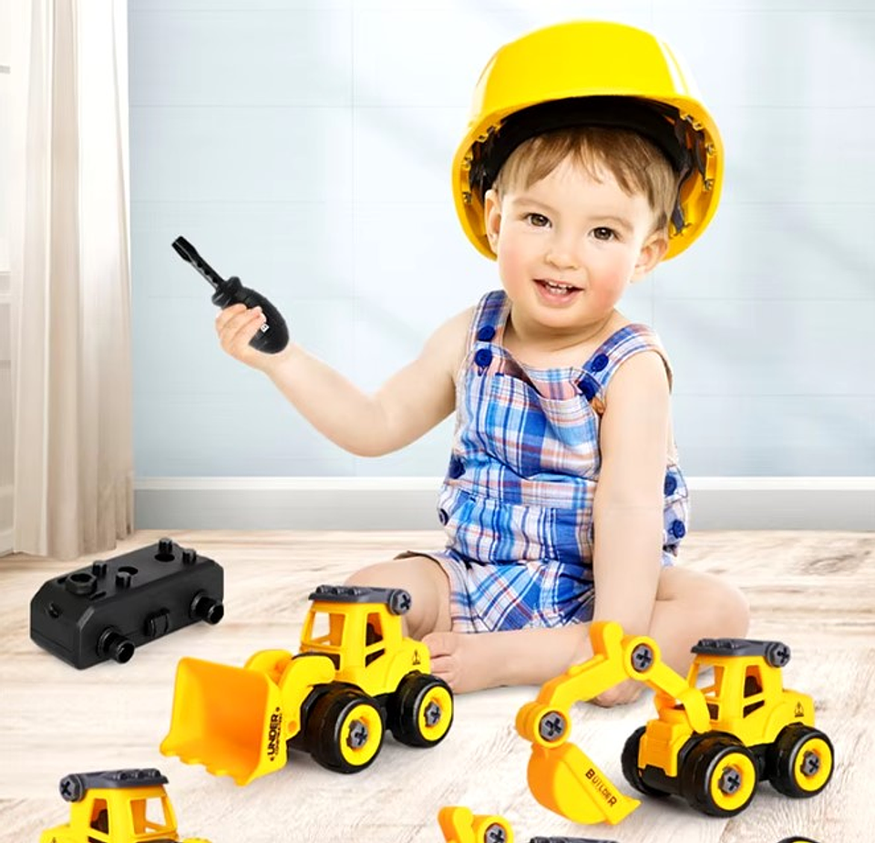 Carro Camión Mezclador Armable 3