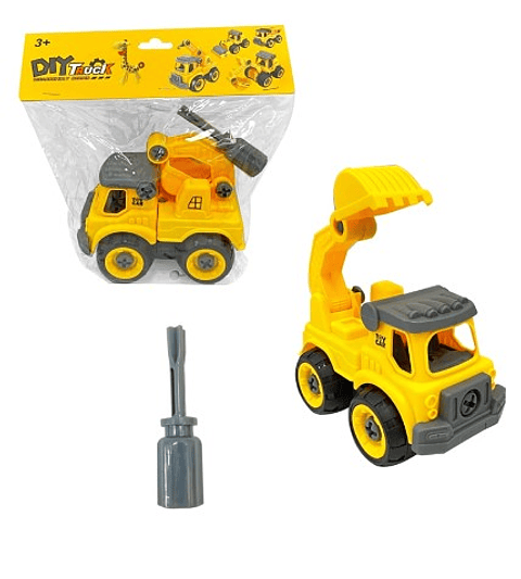 Carro Construcción Retroexcavadora Armable