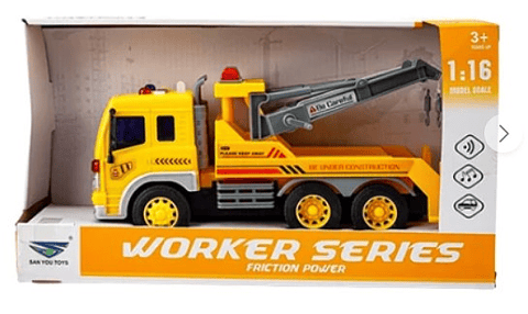 Carro Grúa Planchón Luces y Sonidos