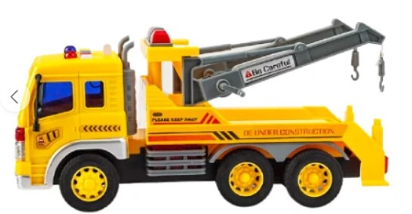 Carro Grúa Planchón Luces y Sonidos 2