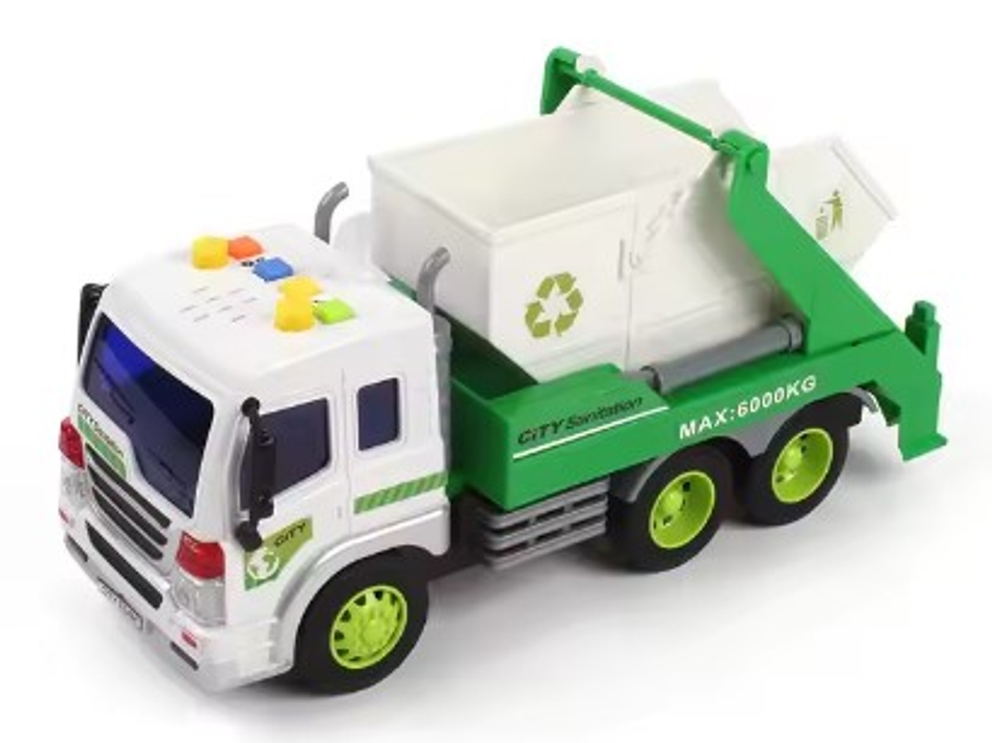 Carro Camión Basura Luces y Sonidos 1