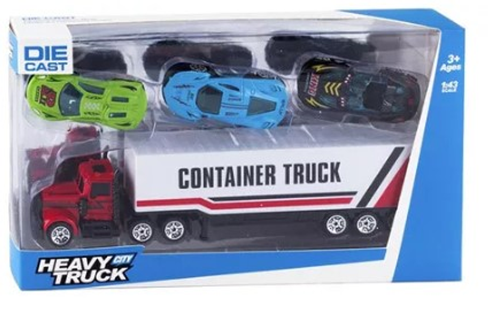 Carro Mula Niñera x 3 Metálica 3